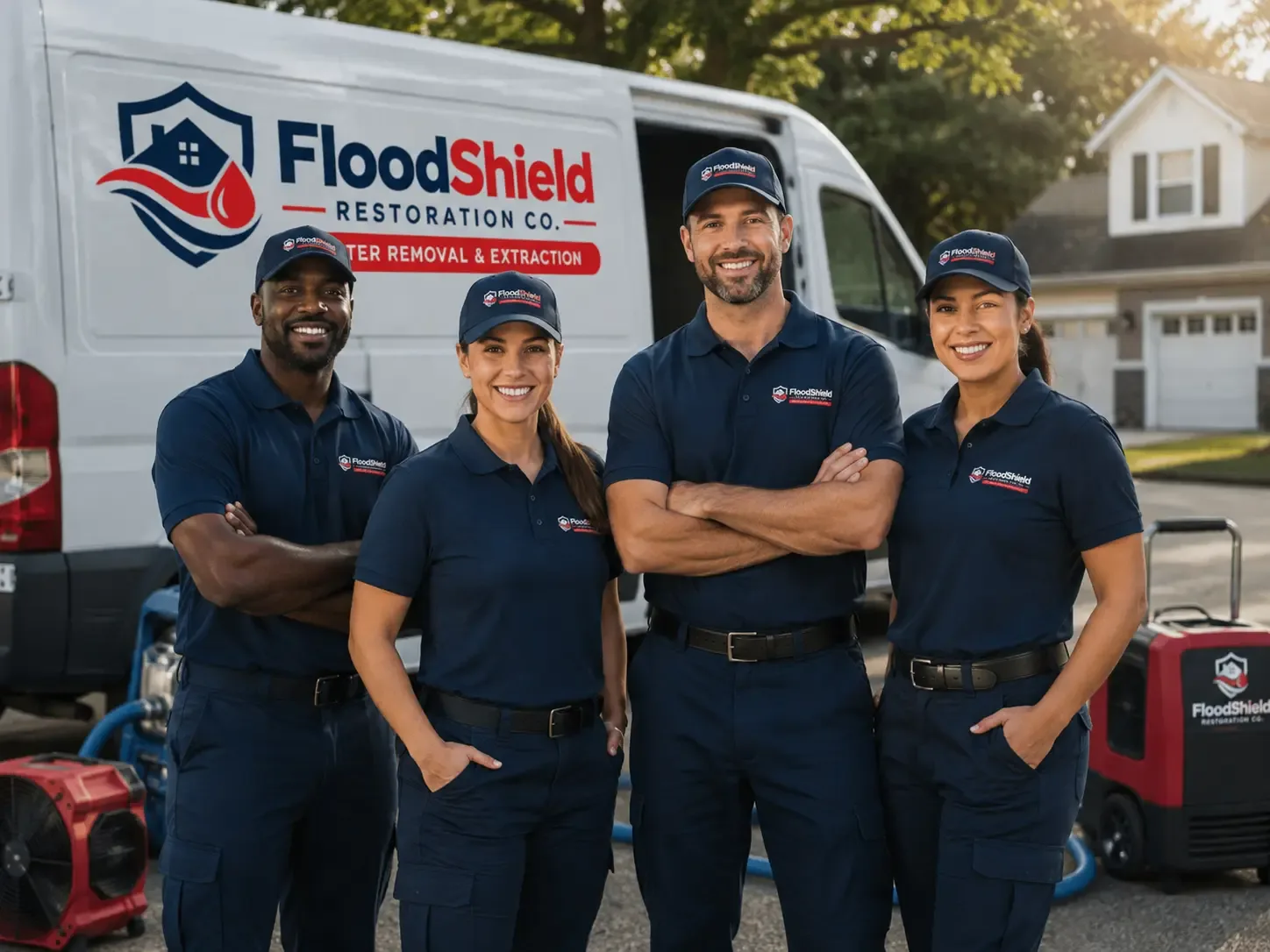 Flood Damage Restoration company in Harper Woods, MI
