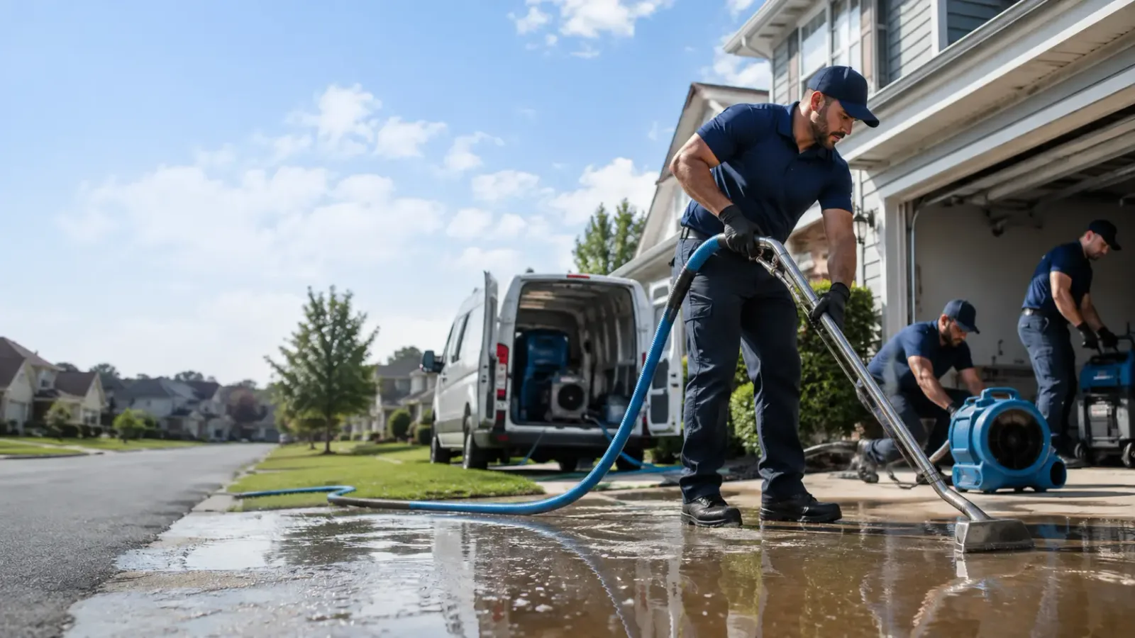 Flood Damage Restoration in Harper Woods, MI